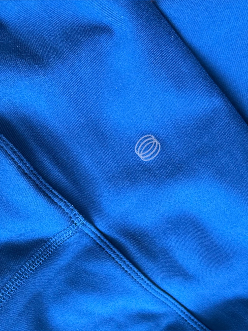 Flared navy blue leggings yoga pants - Picture 8 of 10